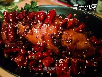 Spicy pig hoof