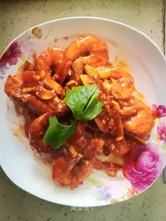 Eggplant shrimp