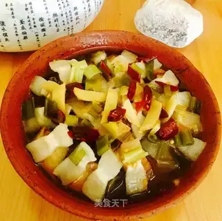 Dry salted fish