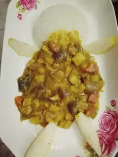 Curry chicken