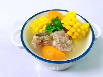 Stereo corn soup