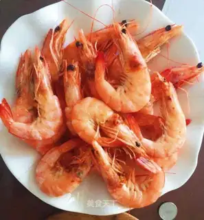 Steam shrimp