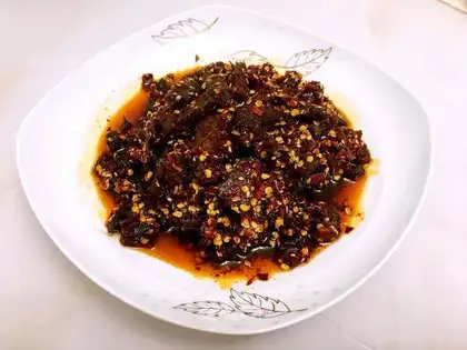 Spicy beef