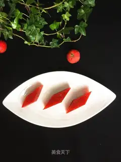A mountain cake
