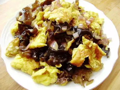 stir-fried osmanthus and shallots
