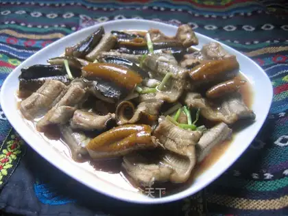 fried eel slices