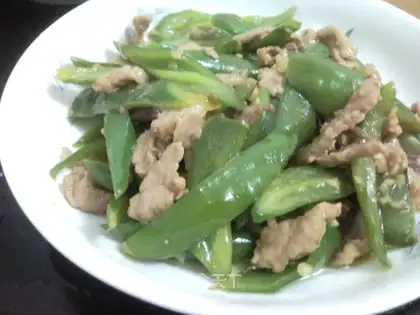 green pepper meat
