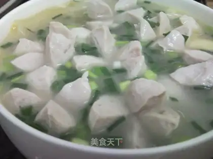 Pickled cabbage meatball soup