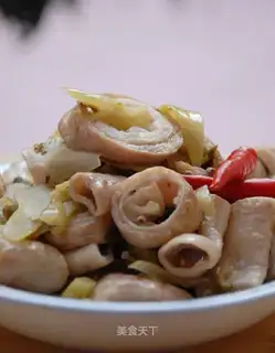 Hot and sour intestine head