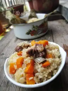 carrot glutinous rice