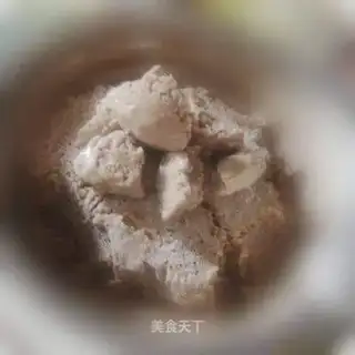 Yellow peach cocoa ice cream