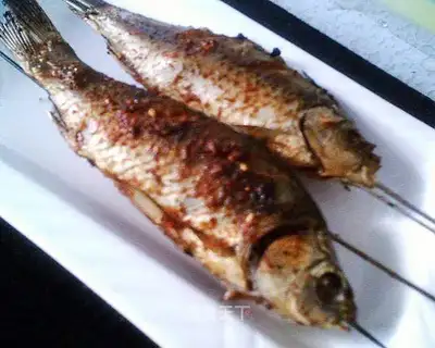 Barbecue crucian carp