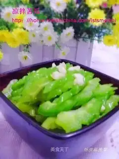 Cold balsam pear