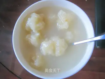 Milk Pearl Soup