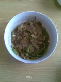 Steamed eggplant