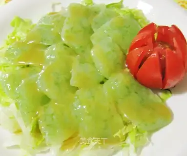 Konjac sashimi salad