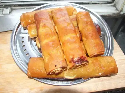Northeast smoked dried tofu roll