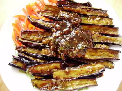 fried eggplant in soy sauce
