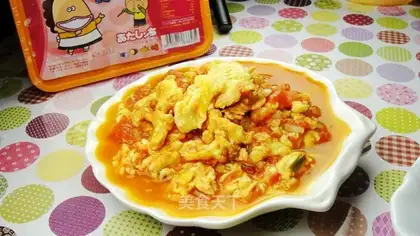 tomato scrambled eggs