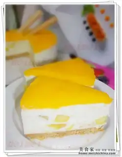 Mango Frozen Cheesecake