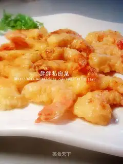 Phoenix-tail prawns