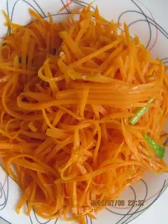 stir-fried carrots
