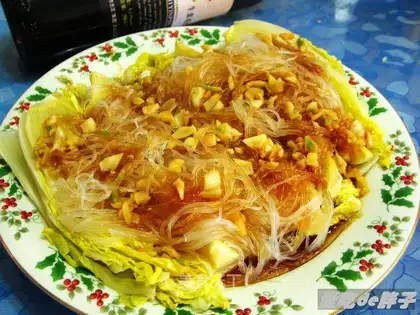 Garlic cabbage heart