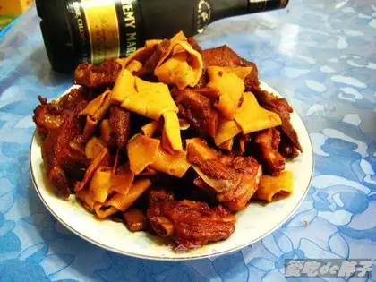 Thousand knots pork ribs