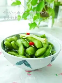 salted edamame