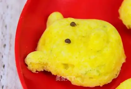 Pumpkin rice cake