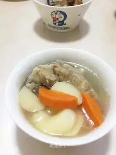 Carrot horse hoof soup