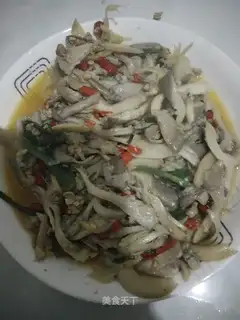 Fired mushrooms