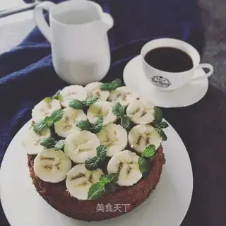 No oil, no flour, wet cake