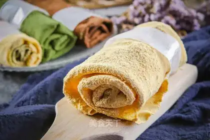 Net red towel roll cake