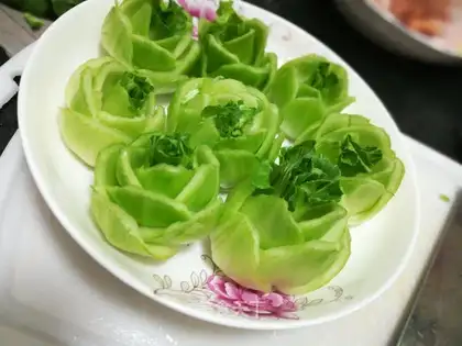 Rose vegetable flowers