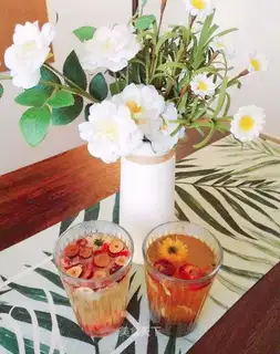 Flower tea