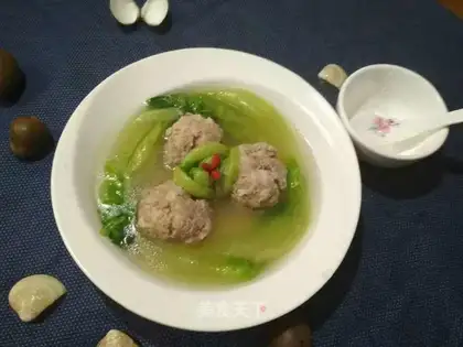 Meatball soup