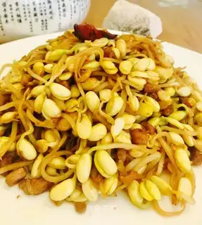 ♪ Scrambled soybeans ♪
