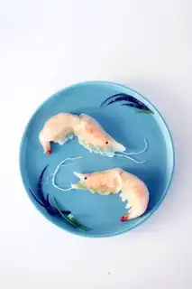 Carrot crystal shrimp dumplings