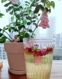 Flower tea