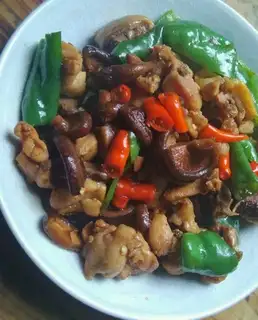 Fry mushrooms