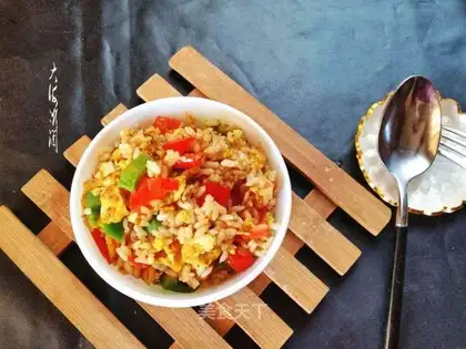 Pepper egg fried rice