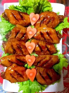 Coke chicken wings