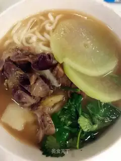 Cream beef ramen