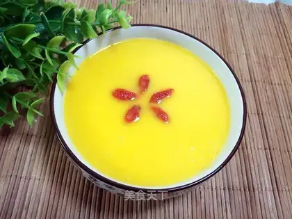 Pumpkin corn paste