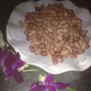 Microwave peanut rice