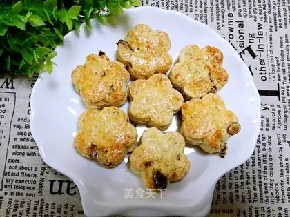 raisin walnut scone