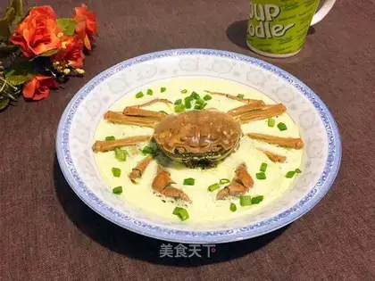 Eggs and crabs