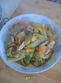 Fried meat