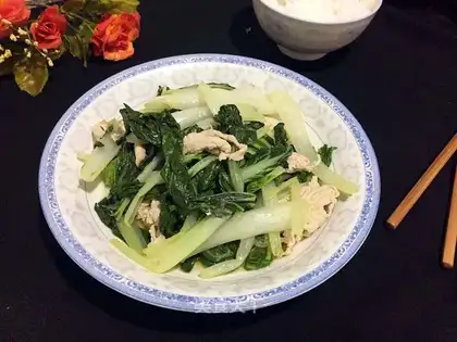 Creamed pork